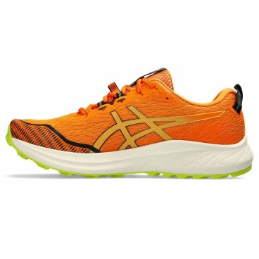 Löparskor, Vuxna Asics Fuji Lite 4 Berg Män Orange