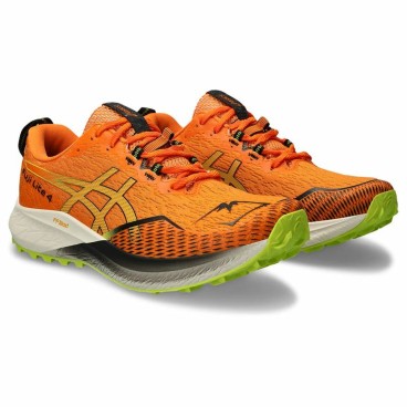 Löparskor, Vuxna Asics Fuji Lite 4 Berg Män Orange