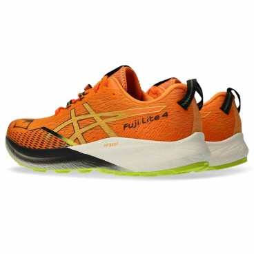 Löparskor, Vuxna Asics Fuji Lite 4 Berg Män Orange