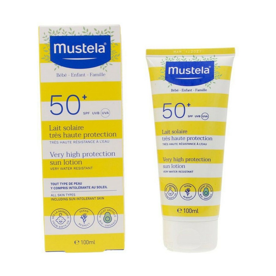 Solmjölk för barn Mustela 100 ml