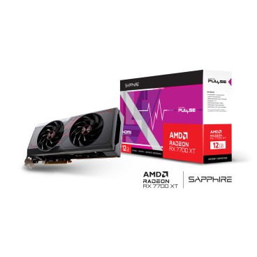 Grafikkort Sapphire AMD RADEON RX 7700 XT 12 GB GDDR6
