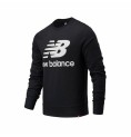 New Balance 男士无帽运动衫 MT03560 黑色