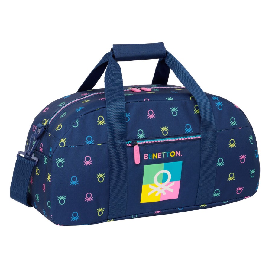 Sportväska Benetton Cool Marinblå 50 x 26 x 20 cm