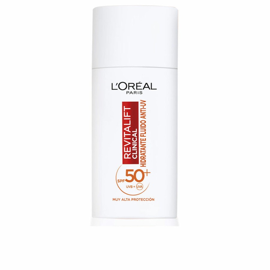 Ansiktssolkräm L'Oreal Make Up Revitalift Clinical Anti age Spf 50 50 ml
