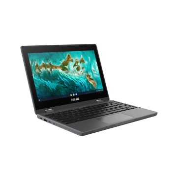 Bärbar dator Asus Chromebook Flip CR1 Qwerty Spanska 11,6" Intel Celeron N5100 8 GB RAM 64 GB
