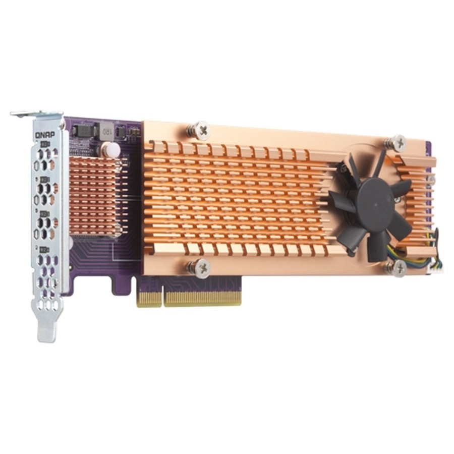 PCI Kort SSD M.2 Qnap QM2-4P-384
