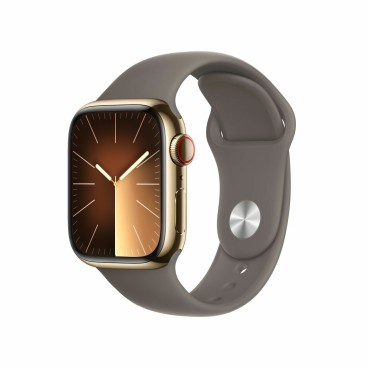 Smartklocka Apple Watch Series 9 GPS + Cellular S/M 41 mm Brun Gyllene