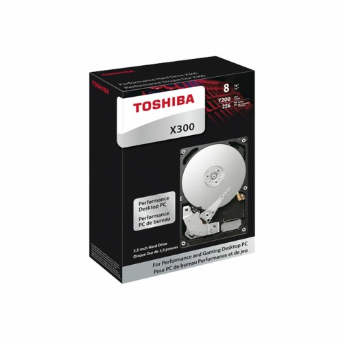 Hårddisk Toshiba HDWG11AUZSVA 10TB 3,5" 3,5" 10 TB 3,5"