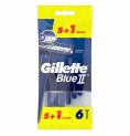 Gillette 手动剃须刀 Blue II 6 数量