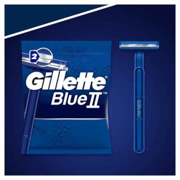 Gillette 手动剃须刀 Blue II 6 数量