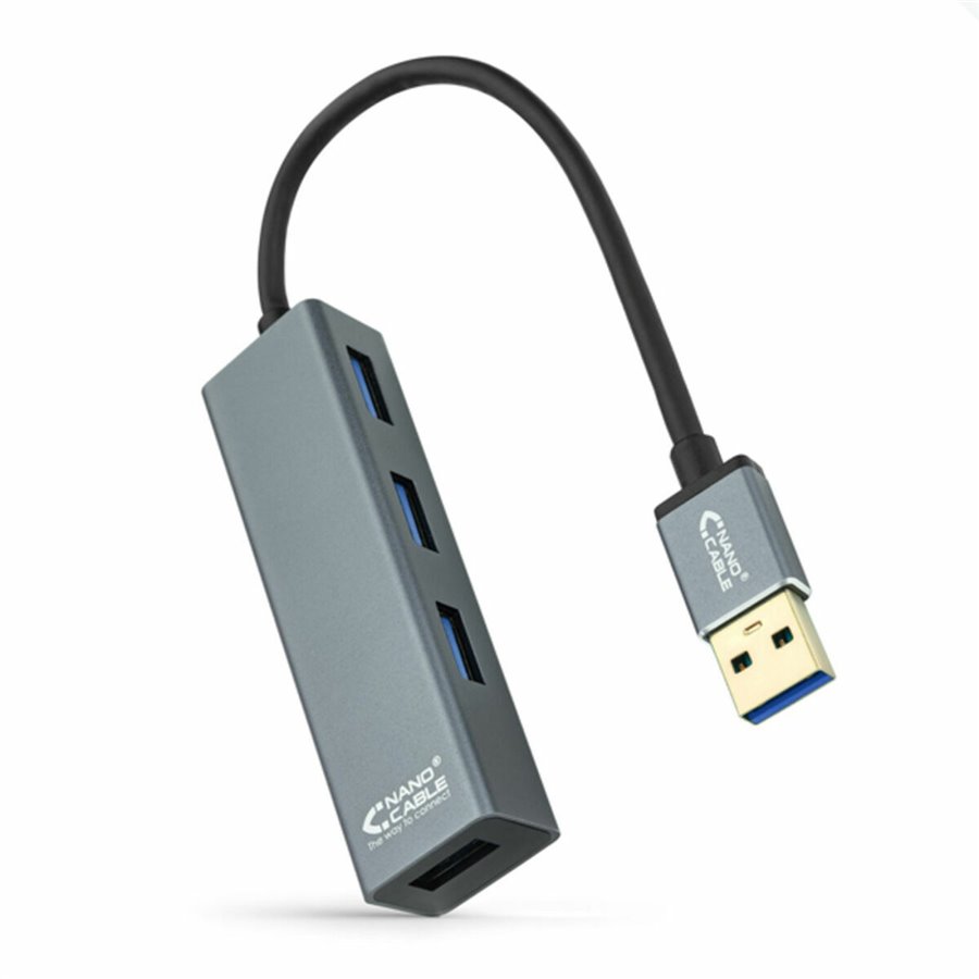 USB HUB 4 Portar NANOCABLE 10.16.4402 USB 3.0