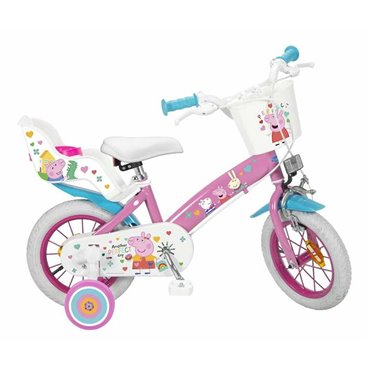 Barncykel Peppa Pig   12" Rosa