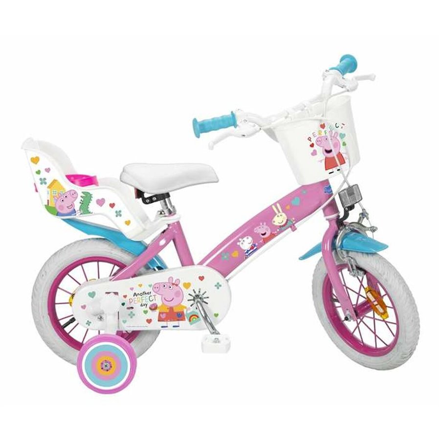 Barncykel Peppa Pig   12" Rosa