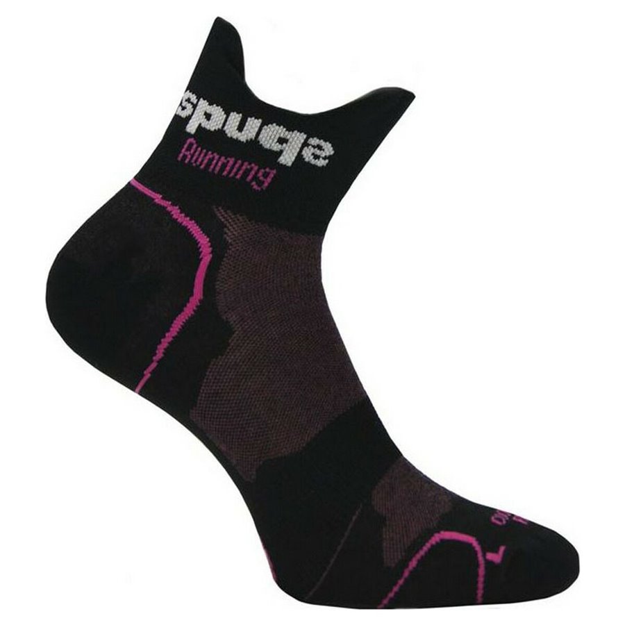 Spuqs 运动袜 Coolmax Speed 黑色 粉色