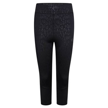 Sport-leggings, Dam Dare 2b Shine Bright 3/4 Svart