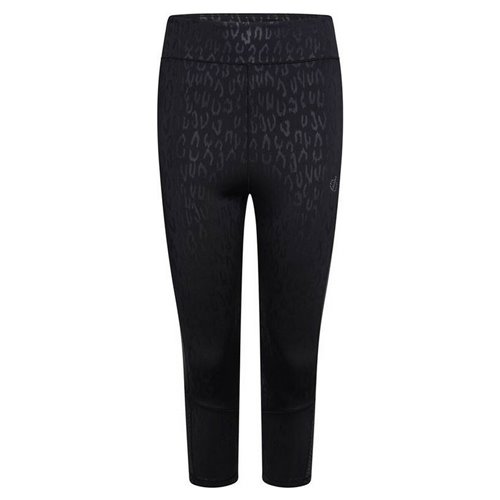 Sport-leggings, Dam Dare 2b Shine Bright 3/4 Svart