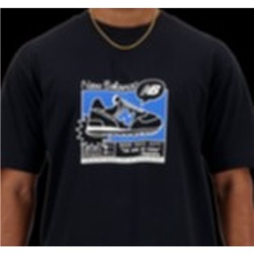 T-shirt med kortärm Herr New Balance SPORT ESSENTIALS MT41593 Svart