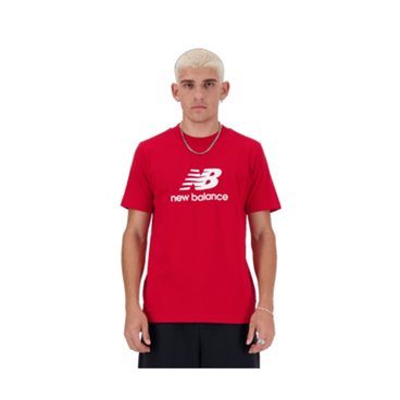 T-shirt med kortärm Herr New Balance  LOGO MT41502 TRE Röd