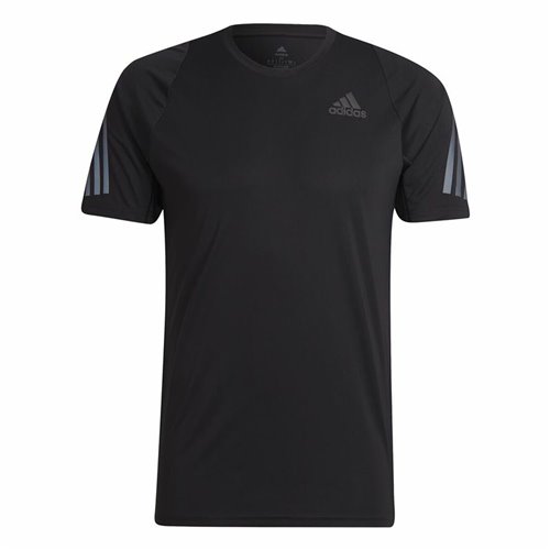 T-shirt med kortärm Herr Adidas Run Icon Svart