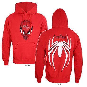 Tröja med huva Barn Spider-Man Spider Crest Röd