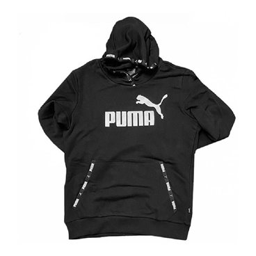 Puma 黑色男士无帽运动衫