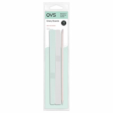 QVS 锉刀套装 指甲锉 3 个部件
