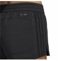 Sportshorts för kvinnor Adidas Pacer 3 Stripes Svart