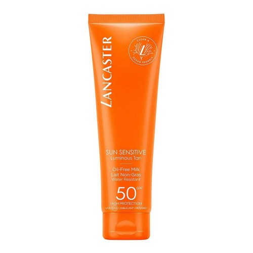 Solmjölk Sun Sensitive Lancaster Utan olja Spf 50 (150 ml)