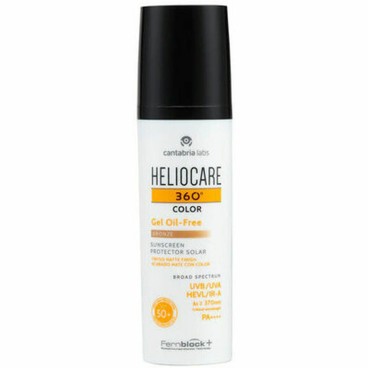 Solskydd med färg Heliocare Vit Spf 50 50 ml