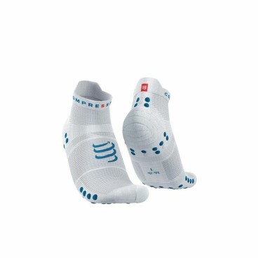 Sportstrumpor Compressport Pro Racing Vit