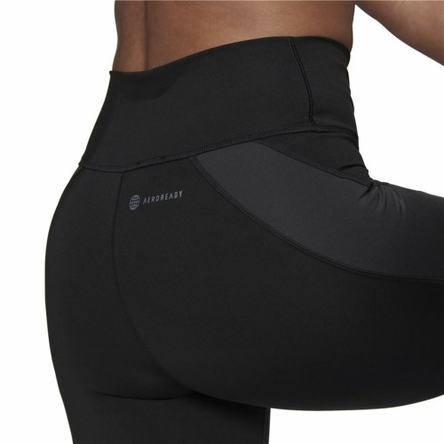 Sport-leggings, Dam Adidas 7/8 Essentials Hiit Colorblock Svart