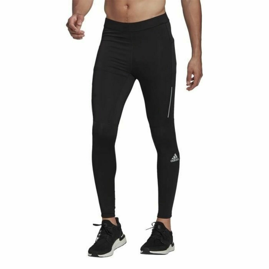 Sportleggings, Herr Adidas H58595 Svart (20)