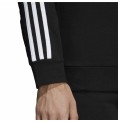 Tröja utan huva Herr Adidas 3 stripes Svart