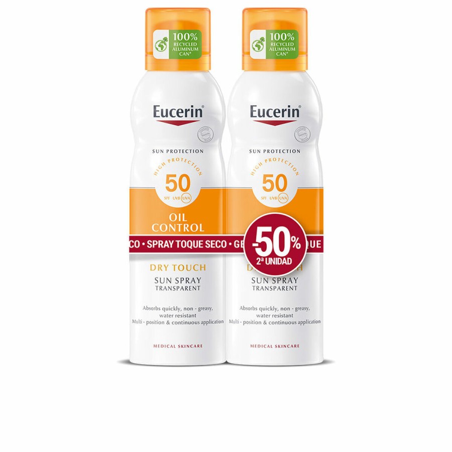 Solskyddsspray Eucerin Sensitive Protect Torr 200 ml x 2