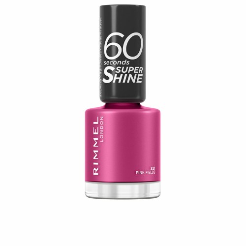 nagellack Rimmel London 60 Seconds Super Shine Nº 321 Pink fields 8 ml