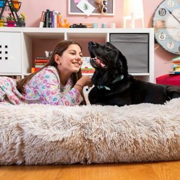Hundsäng för människor  Human Dog Bed XXL InnovaGoods Beige