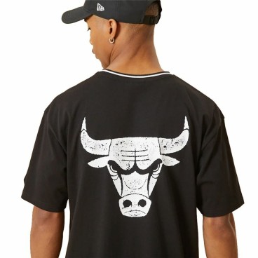 T-shirt med kortärm Herr New Era Chicago Bulls Svart