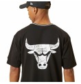 T-shirt med kortärm Herr New Era Chicago Bulls Svart