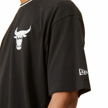 T-shirt med kortärm Herr New Era Chicago Bulls Svart