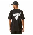 T-shirt med kortärm Herr New Era Chicago Bulls Svart