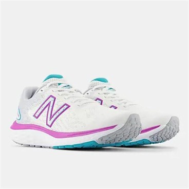 Löparskor, Vuxna New Balance Fresh Foam 680v7 Vit Kvinna