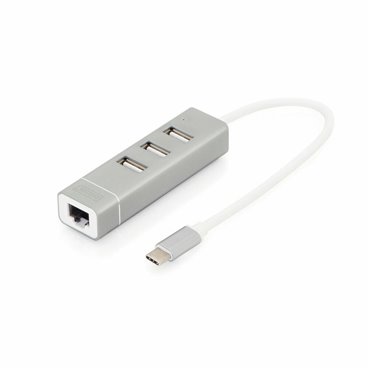 灰银铝质 USB-HUB