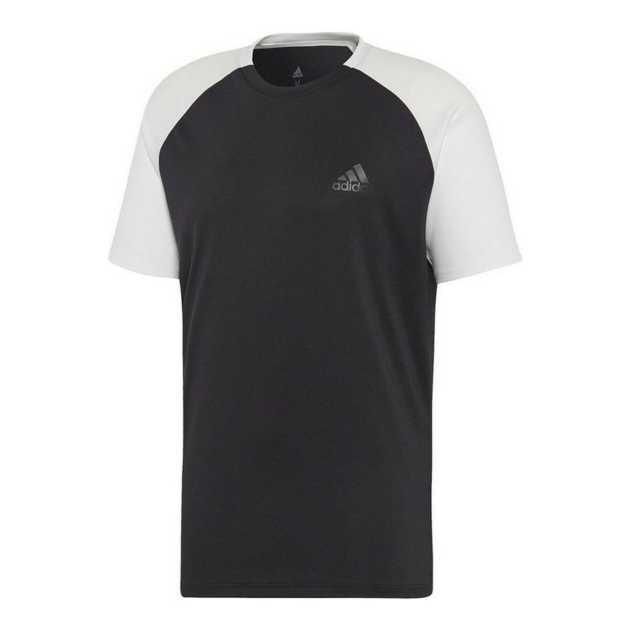 Adidas 男士短袖T恤 CLUB C/B TEE DU0873 黑色