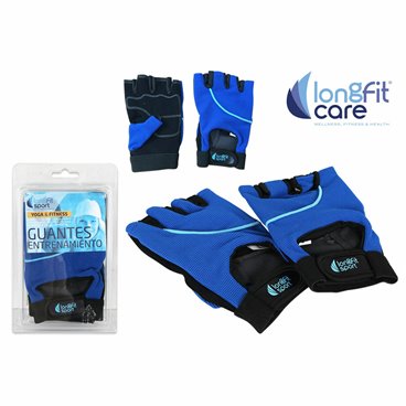 LongFit Sport 训练手套 Longfit sport 蓝色/黑色