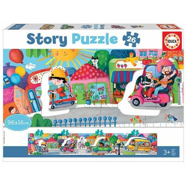 Barnpussel Educa Story Puzzle 26 Delar