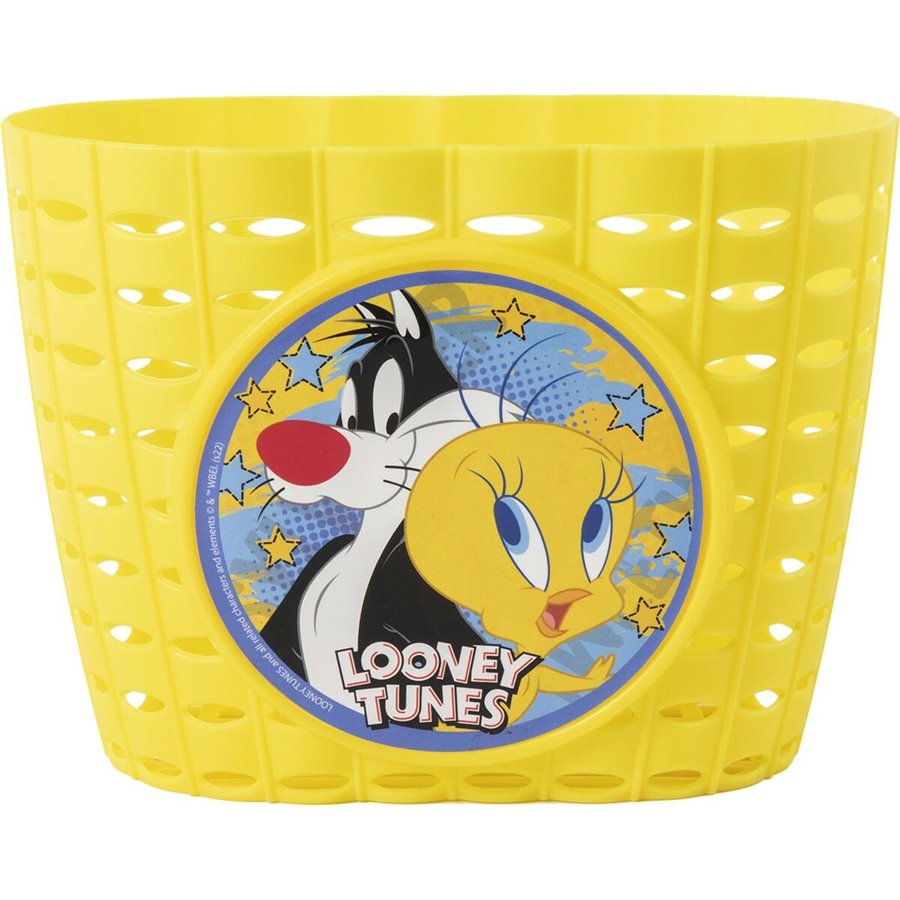 Cykelkorg för barn Looney Tunes CZ10960 Gul