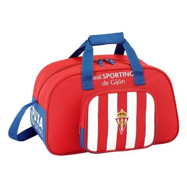 Real Sporting de Gijón 运动包 红色 白色（40 x 24 x 23 厘米）