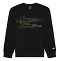 Träningsoverall barn Champion Crewneck Script Logo Boy Svart