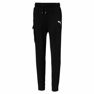 Byxor för vuxna Puma Style Pants B Svart Mörkblå Unisex