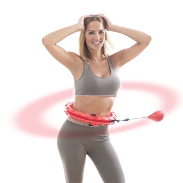 Justerbar Smart Fitness Hoop med vikt Fittehoop InnovaGoods